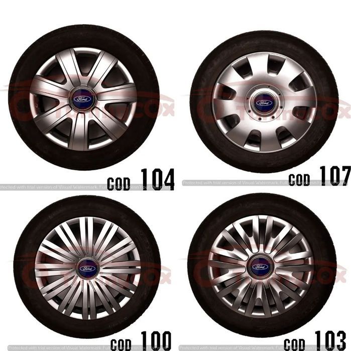 capace roti ford r13 la set de 4 buc,capace janata aliaj