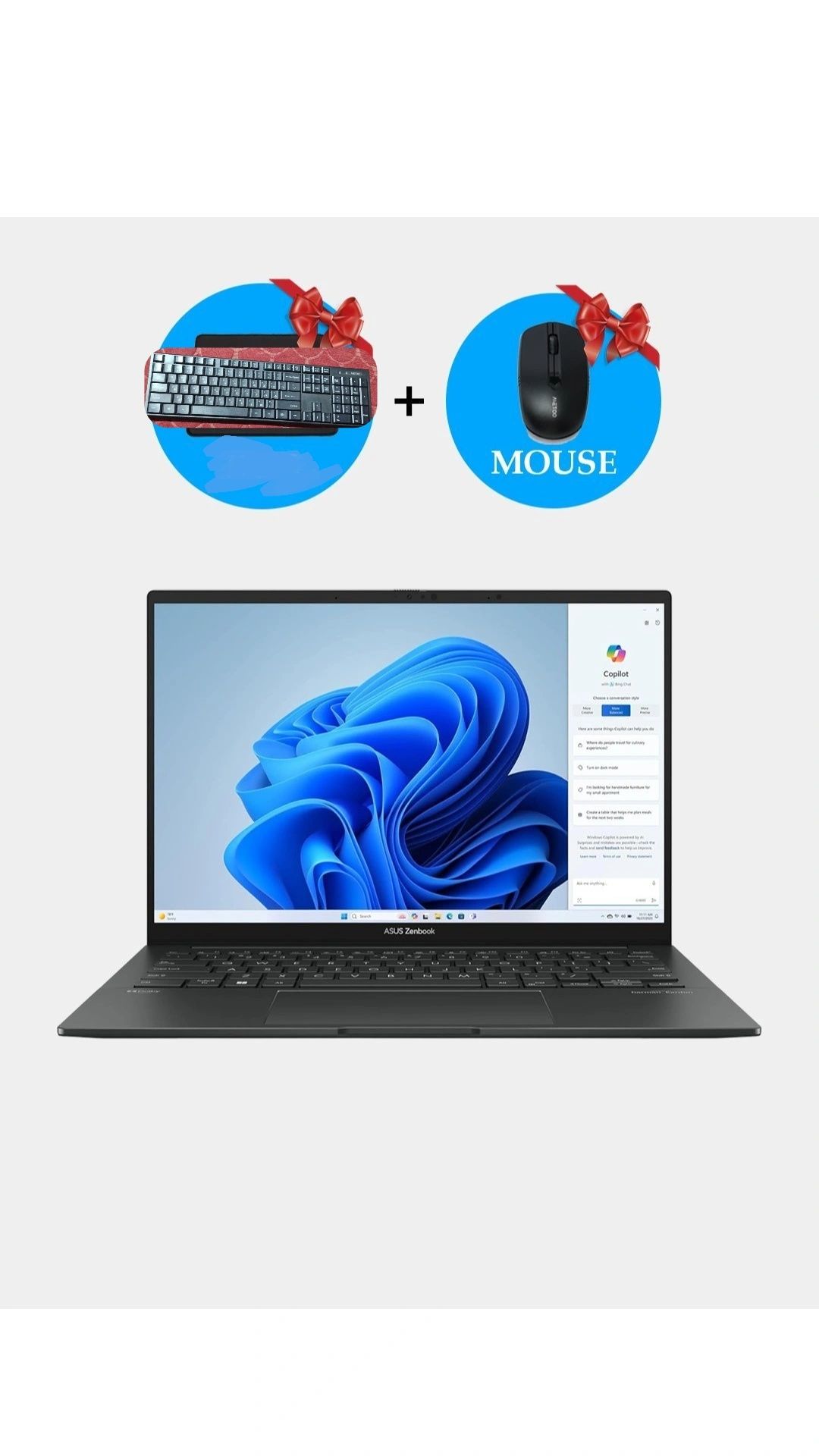 Asus Zenbook 14 Oled, Intel Ultra 5-125H, (14" WUXGA, OLED, Touch), DD