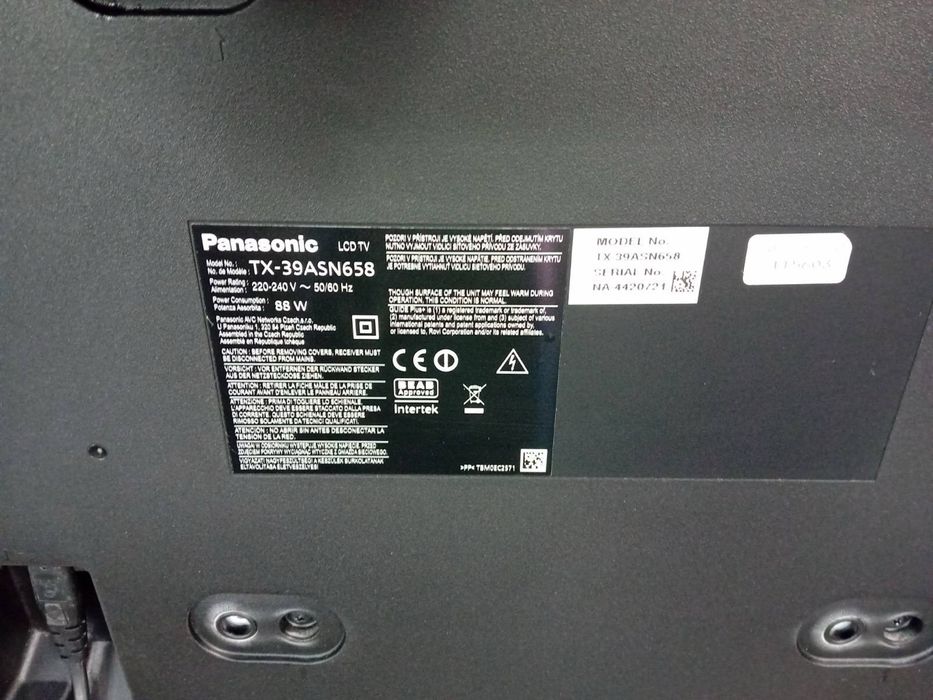 Телевизор Panasonic Smart 39 инча два модела