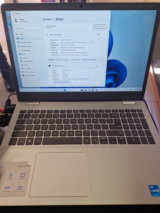 Dell 3501 i3 11th 12gb ram, SSD+HDD amanet Lazar Crangasi 40178