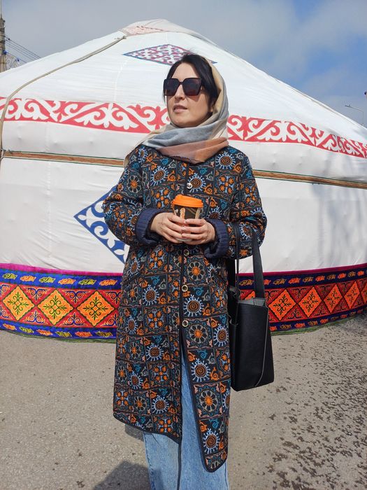 Чапан в национальном стиле