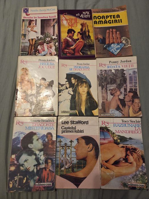 Colectie 33 carti romantice vintage