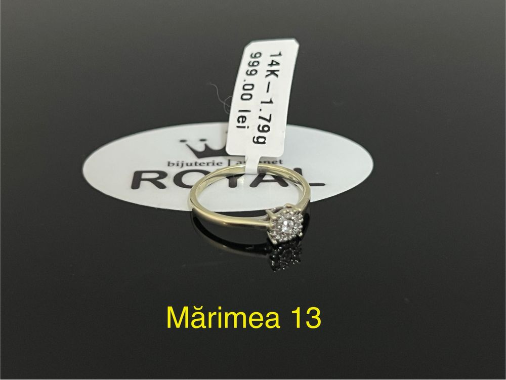 Bijuteria Royal CB : Inel dama aur 14k 1,79gr