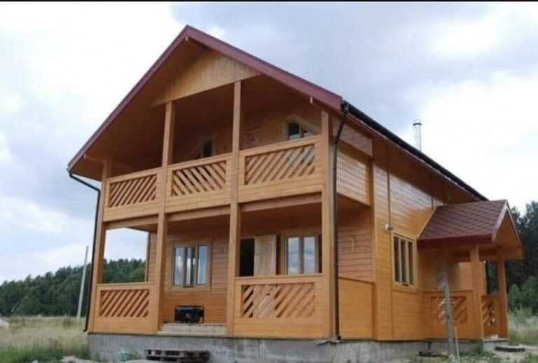 Cabane stil A-Frame, Foisoare, Terase si case din structura de lemn
