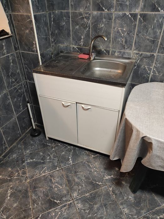 Chiuveta Bucatarie cu Baterie si Dulap Inclus