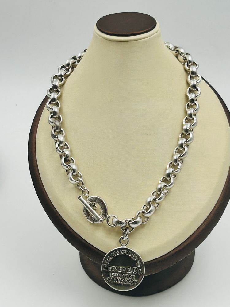Сребърно колие Tiffany & Co