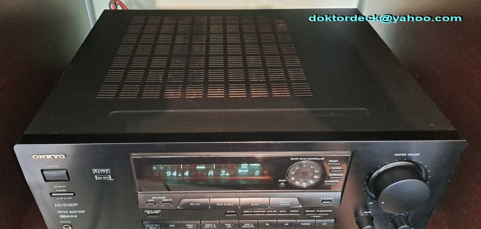 Onkyo TX-DS555 receiver cu telecomanda
