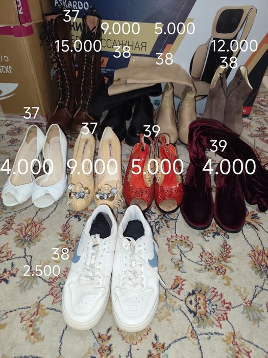 женская зимняя демисезон обувь летняя сапоги ботинки 37,38,39 размер