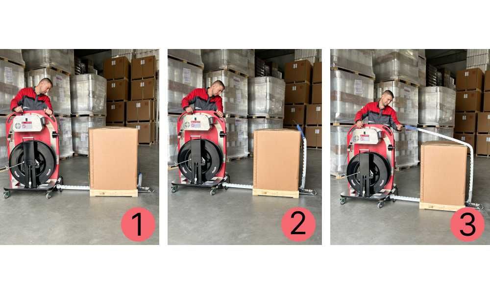 Мобильная полуавтоматическая стреппинг система Cobra / PET лента