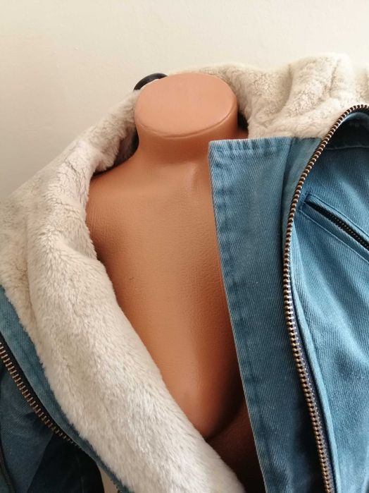 Geaca de iarna (jeans)