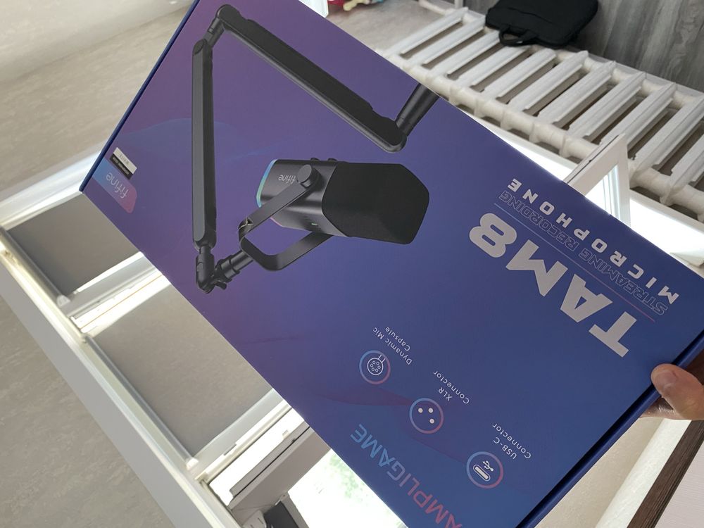 Продам микрофон fifine TAM8