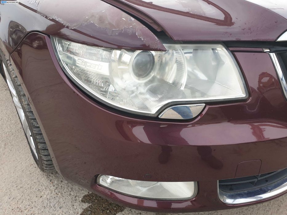 Far Dreapta Halogen cu Lupa Skoda Superb 2 NFL Non Facelift 2008 - 2013 [K6028]