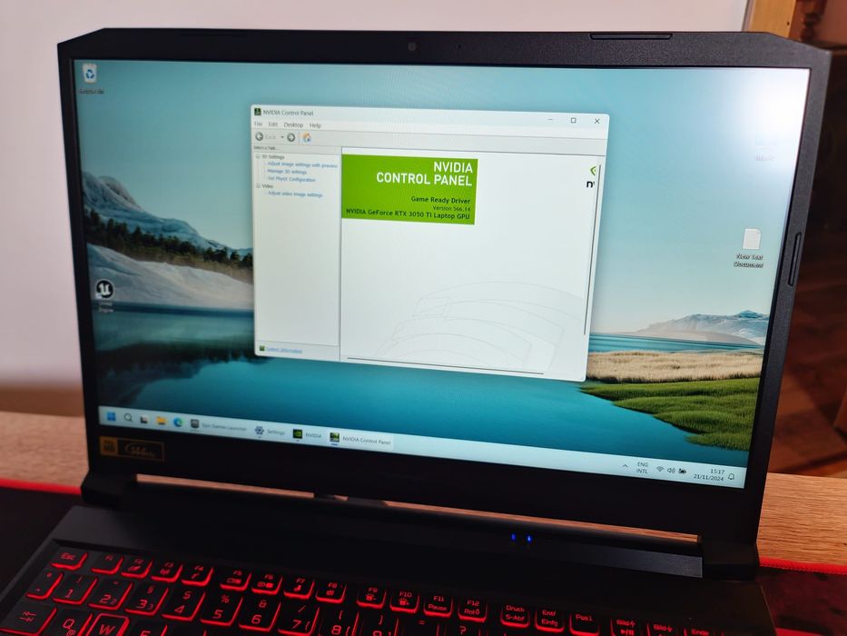 Laptop Acer Nitro5 Rtx 3050ti