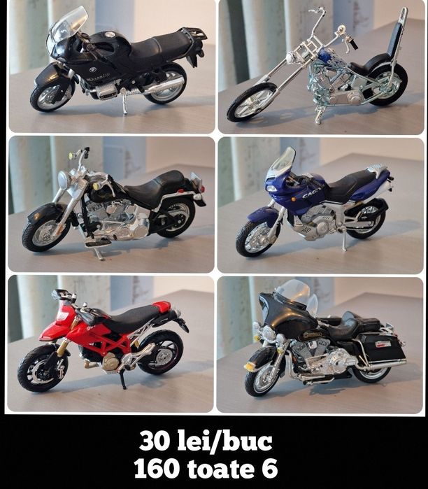 Vand colectie machete moto 1:18