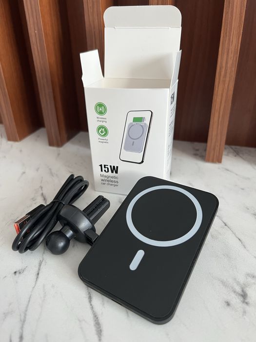 Suport MagSafe Alb/Negru