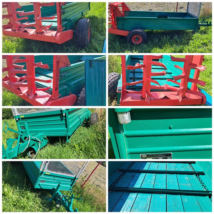 Mig de împrastiat gunoi pt. Zona de munte,Remorca