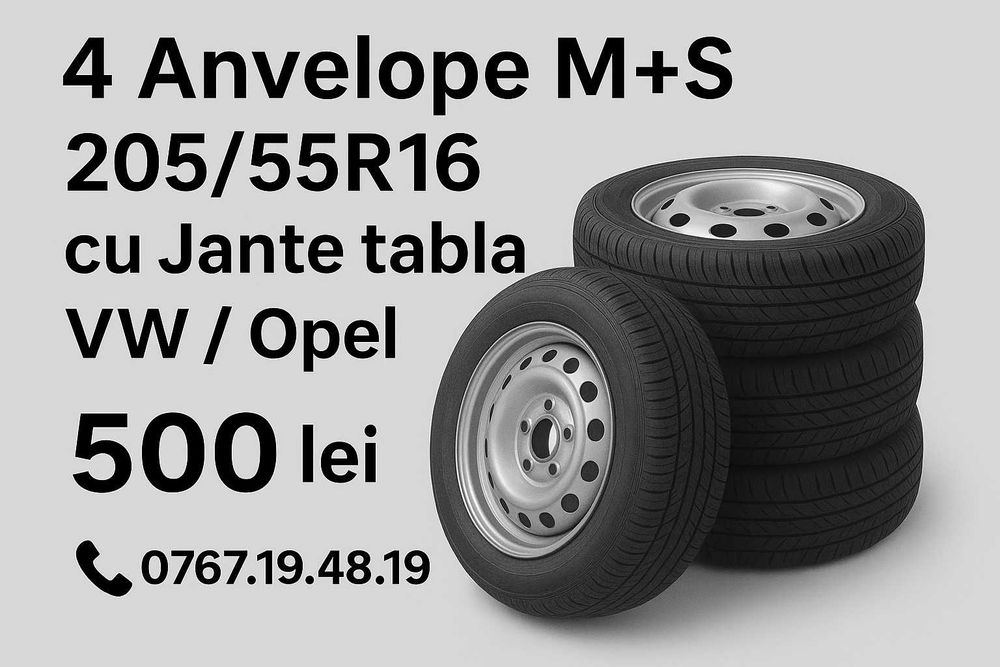 AnvelopeTop Iarna!!! 205/60R16 205/55R16 195/65R15 185/65R15 185/60R15