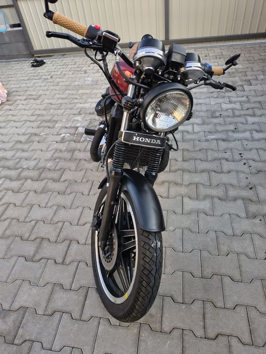 Honda cx 500 costum.1983 modificat café racer