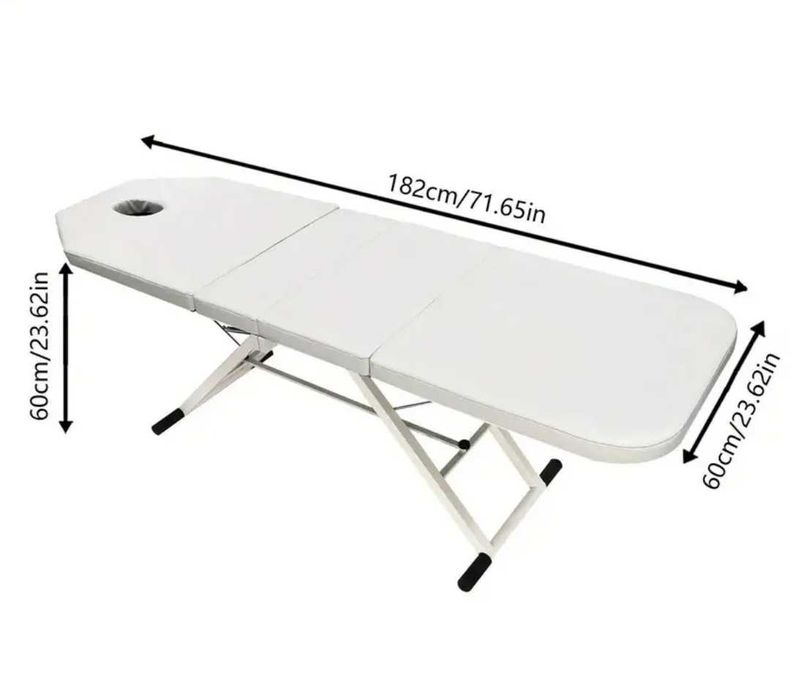 Регулируема масажна кушетка