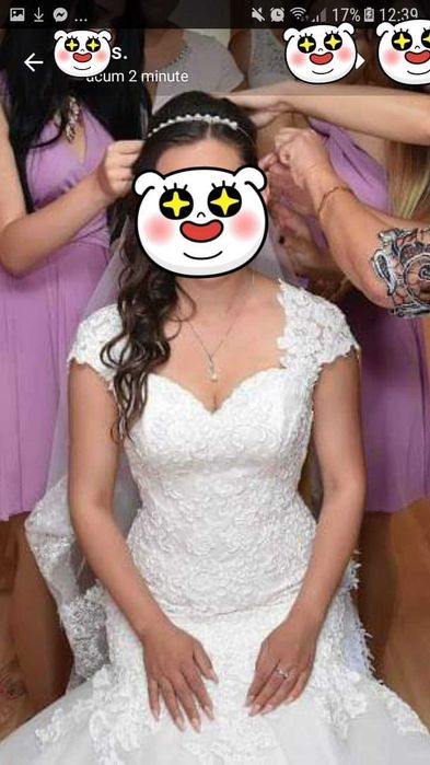 Rochie de mireasa - Model Mermaid (Sirena)