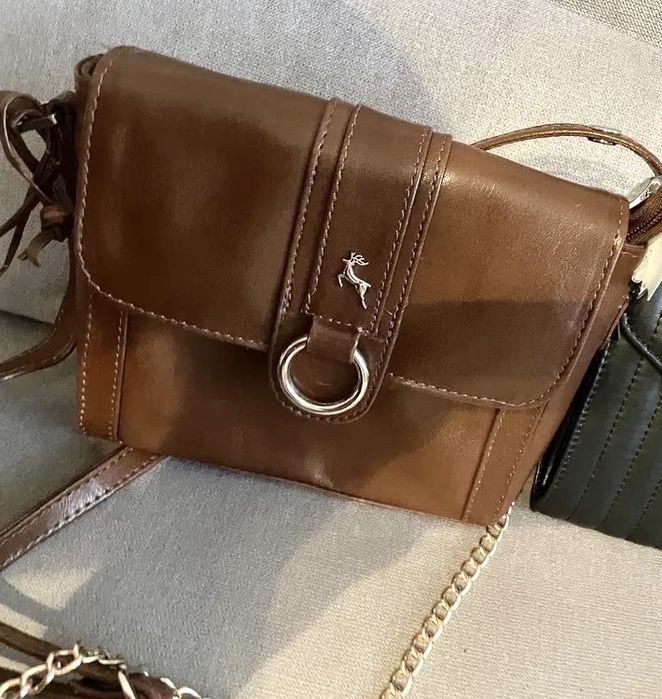 Geanta / poseta Ashwood Leather piele livrare gratuita