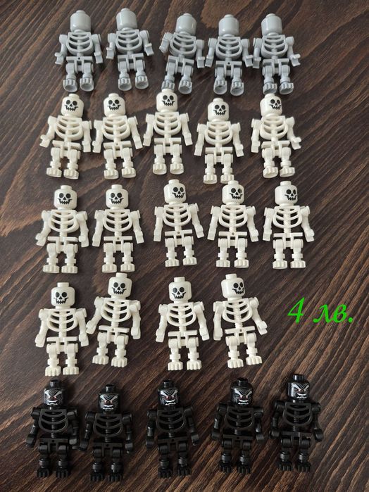 НОВИ LEGO минифигурки рицар пират сокол вълк форестмен