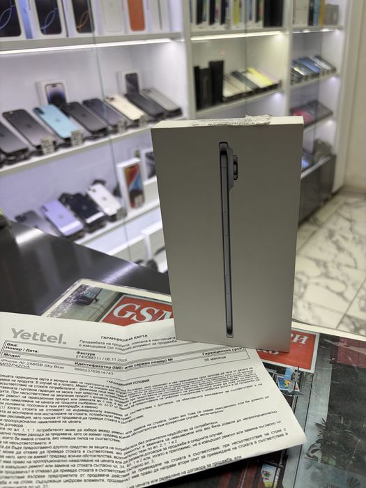 Iphone Air Sky Blue 256Gb *Запечатан*