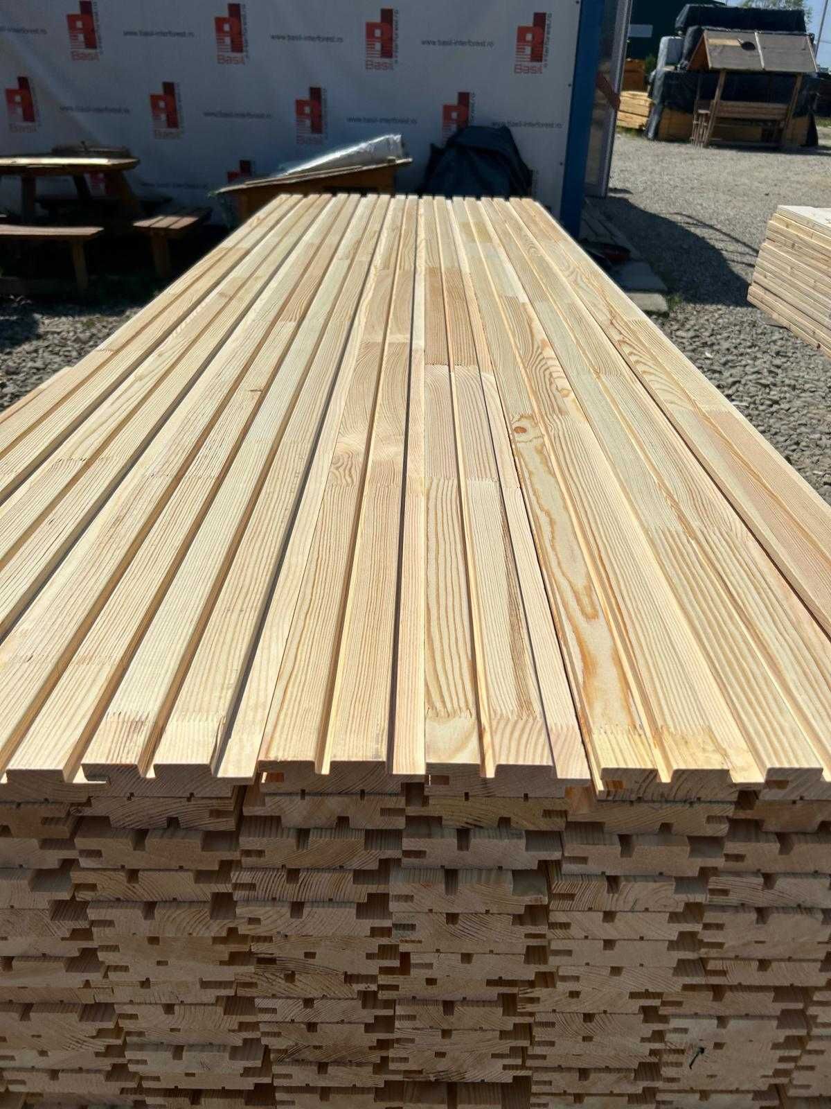OFERTA! Riflaj fara noduri pt. fatade Fingerjoint Pin 28x105x3000mm