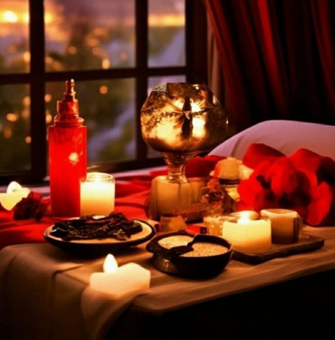 Массажистка одна