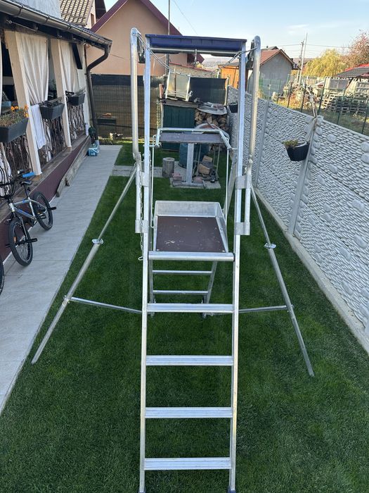 Scara cu platforma 5 trepte