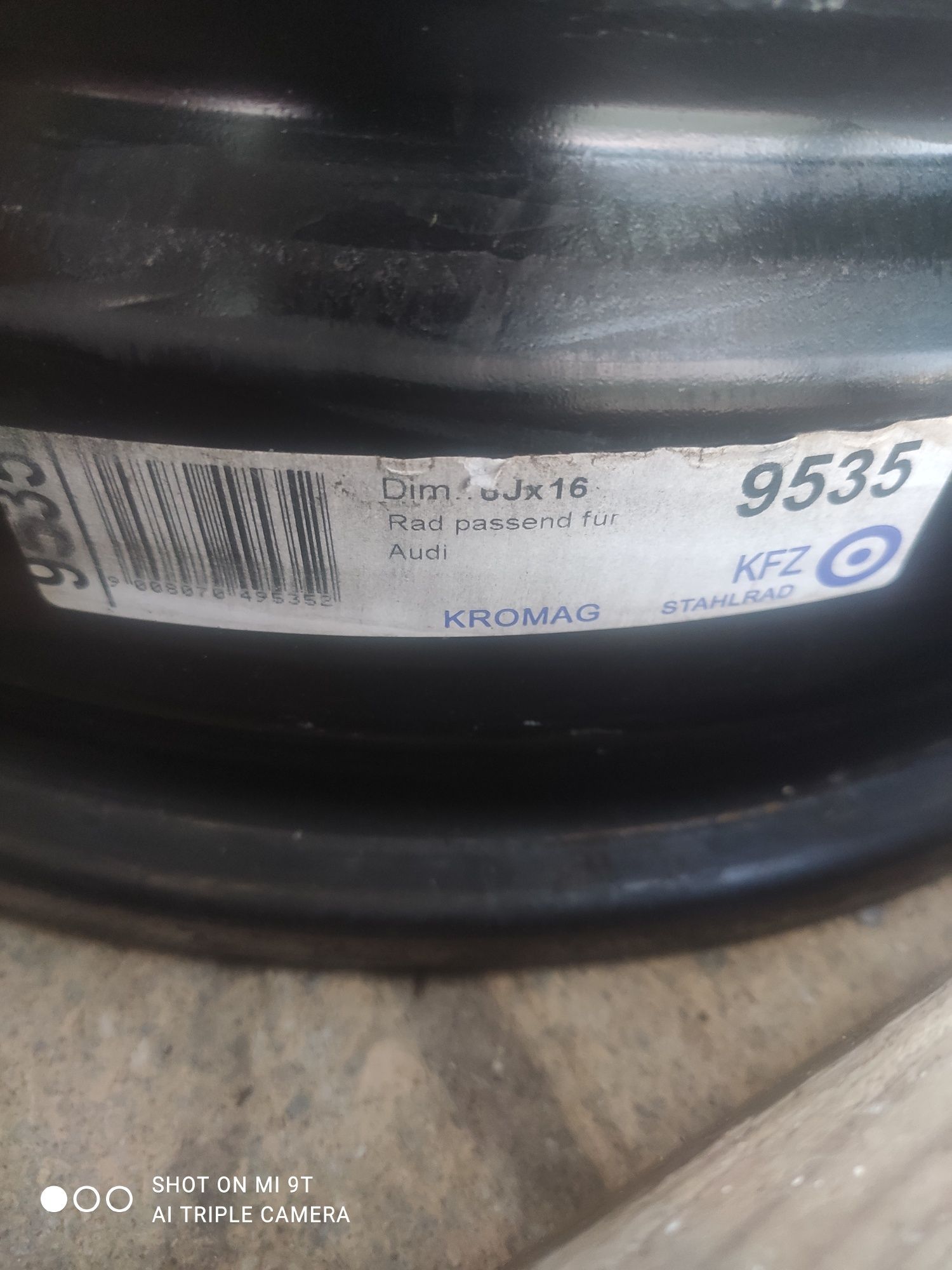 Оригинални джанти за Ауди и vw 16-ки