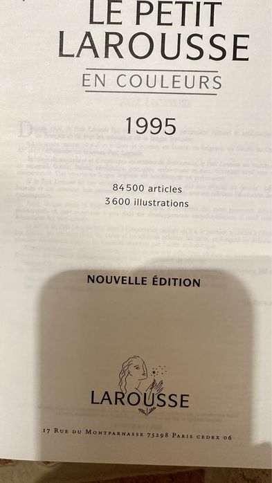 Vand Le Petit Larousse, editia 1995