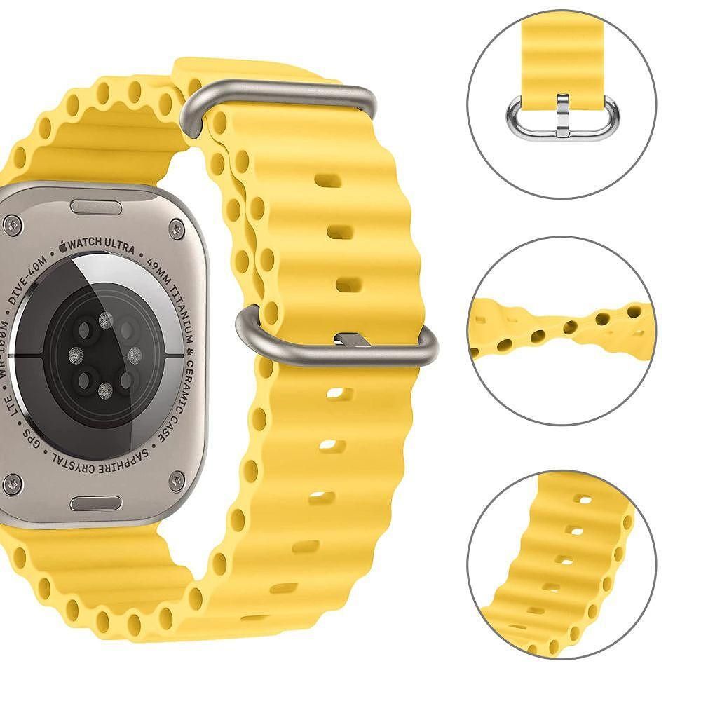 Еластомерна каишка tech protect за apple watch ultra/ ultra 2 yellow