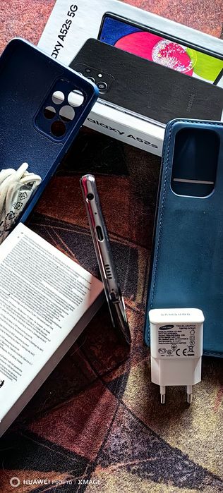 SAMSUNG Galaxy A52s 5G-Перфектно състояние.Подаръци