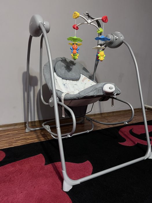 Качеля и шезлонг для новорожденных