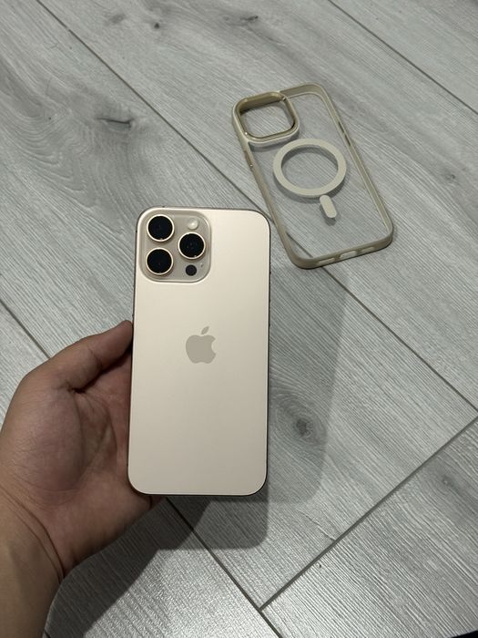 iPhone 16 Pro Max E sim (256 гб) 100% / Айфон 16 Про Макс Е сим Алматы