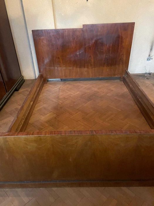 Cadru de pat Art Deco-1.60m-Q size / Art Deco Bed Frame-Q Size (1.60m)