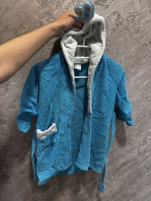 Детски хавлиен халат 1-3 годинки