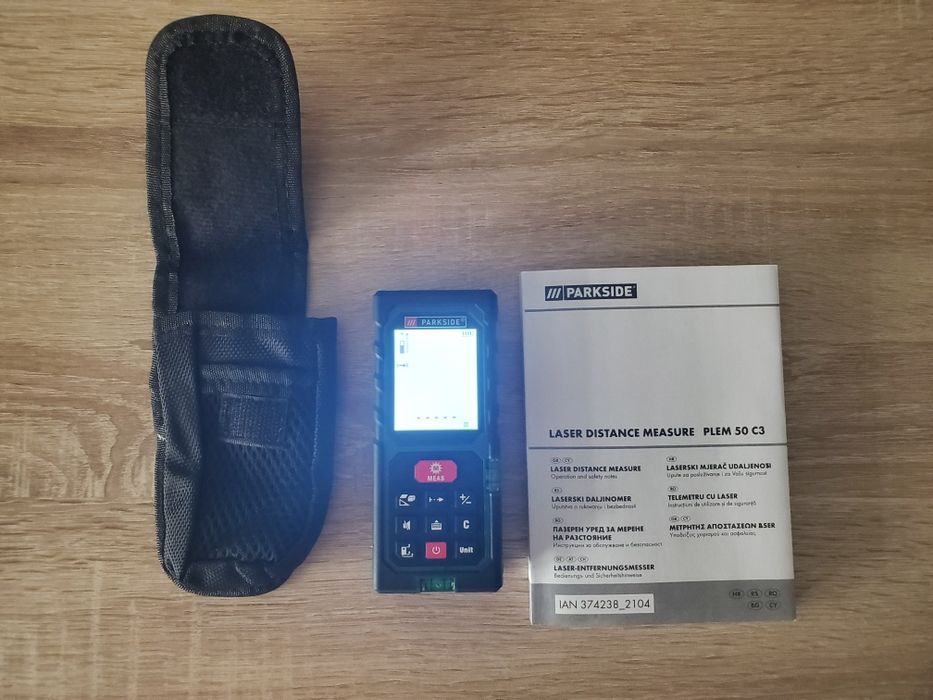 Telemetru laser Parkside