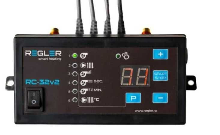 REGLER RC 32v2 controler pompă IC ventilator opț termost senzor gaze
