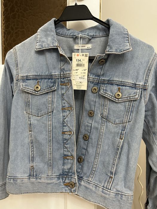 Тренч 128-136см  , джинсовка 136-138см