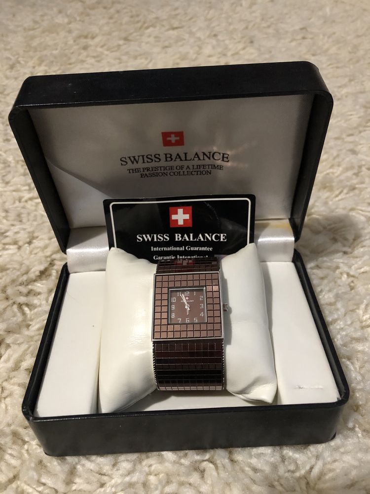 Ceas de dama auriu marca Swiss Balance