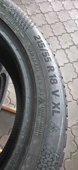 anvelope Continental 215/55/18  m&s iarna