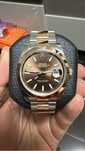 Rolex Datejust 41 mm Chocolat Dial 18k