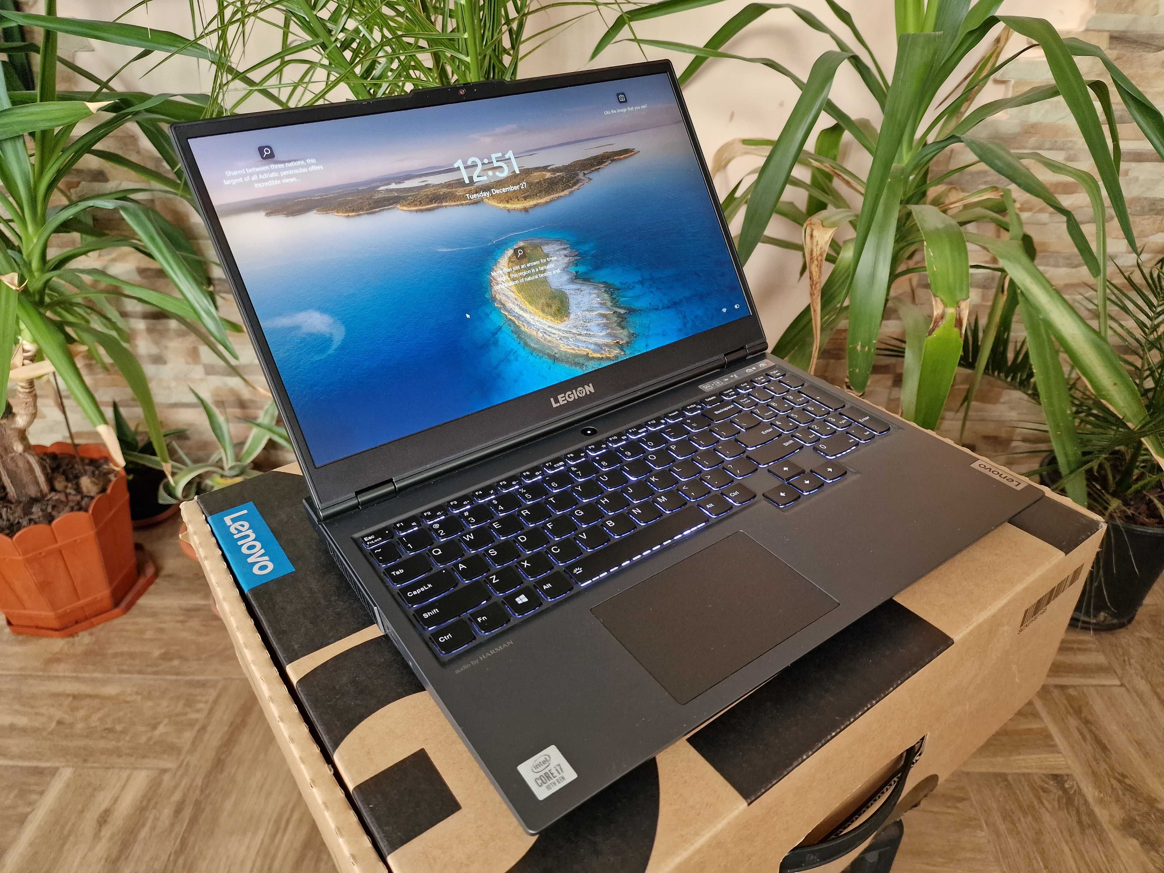 Laptop Gaming Lenovo Legion 5 cu i7, RTX 2060