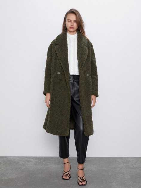 Палто Zara - teddy bear coat