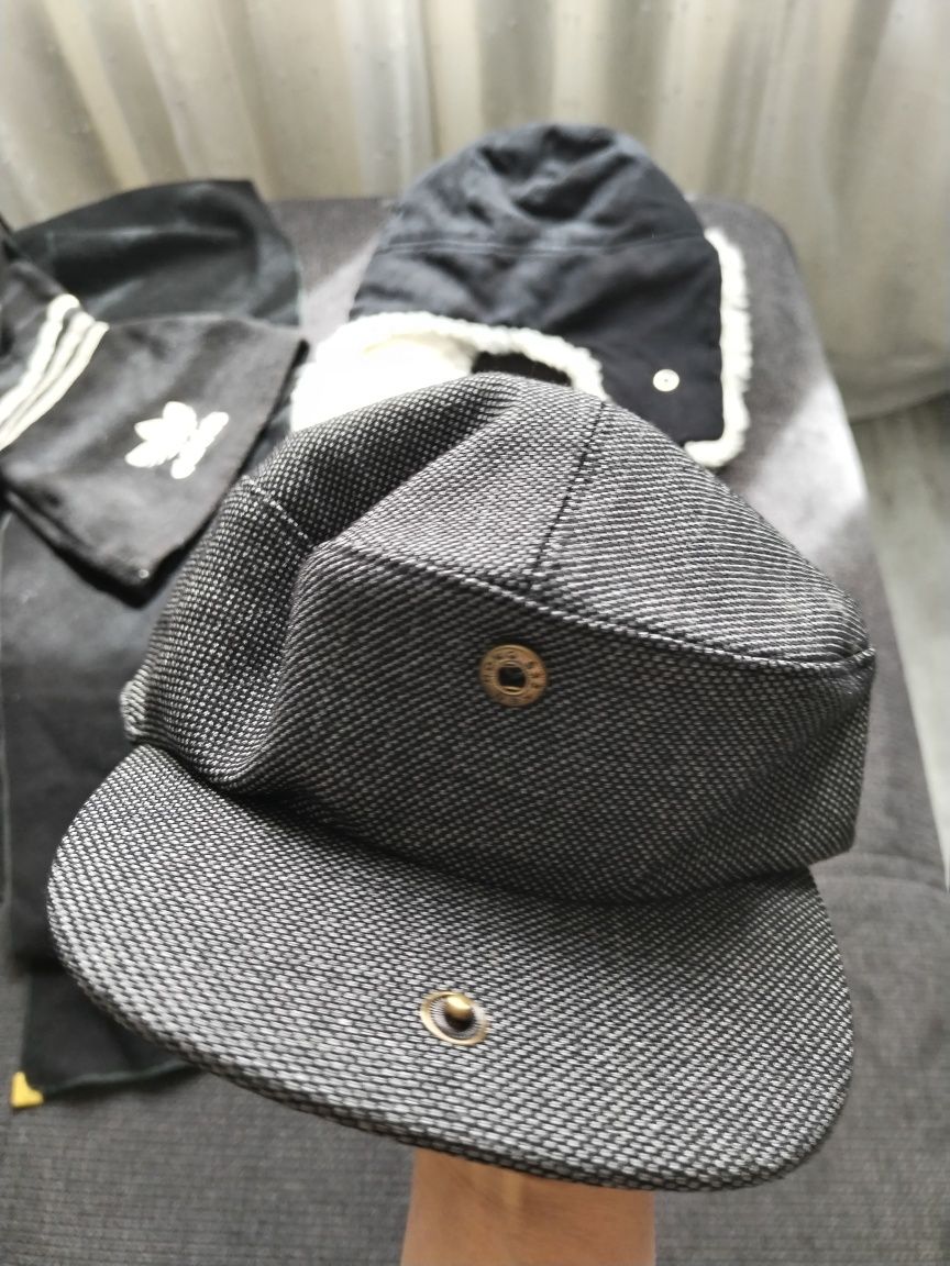 Оригинална детска шапка/каскет Benneton, Adidas, комплекти, шал Puma