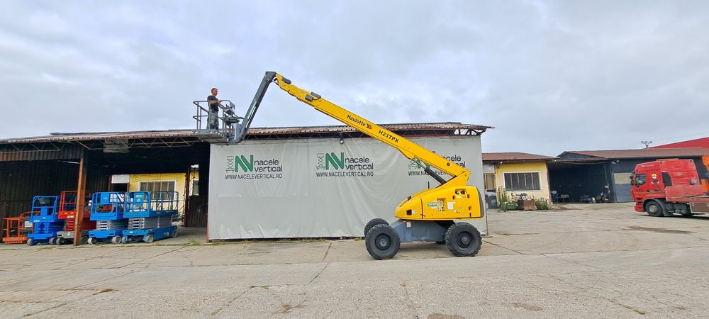 Societate vindem nacela 23m inaltime,diesel 4x4 Haulotte,Genie,Manitou