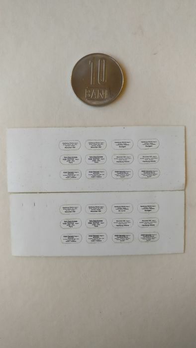 Coli decaluri diverse Plăcuțe destinație H0 1:87