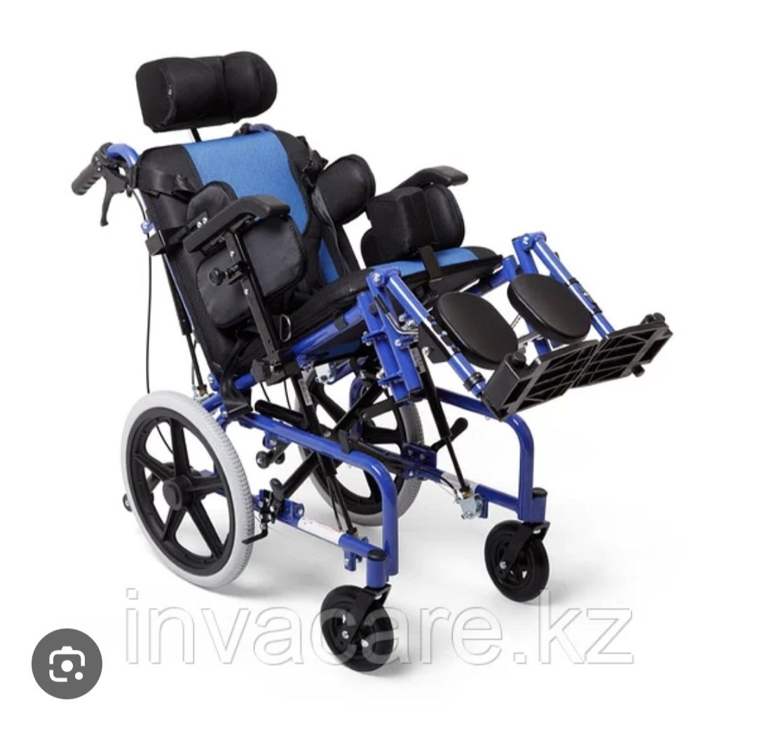 Кресло коляска рычажная для детей с инвалидностью